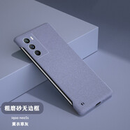 韓能（hanneng） vivoiqoo手機殼磨砂無(wú)邊框超薄散熱男款女款防摔保護套 iqoo neo5s【磨砂無(wú)邊框】薰衣草灰
