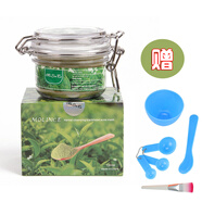 慕霖兮小綠膜減少黑頭粉刺面膜祛痘清潔收縮毛孔綠茶撕拉式面膜粉非VZA 2瓶裝