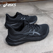 asics亞瑟士跑步鞋男緩震支撐專業(yè)運(yùn)動(dòng)鞋 黑色 40.5