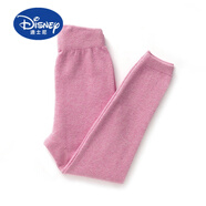 迪士尼（Disney）羊毛褲兒童保暖褲加厚男童羊絨褲女童打底褲寶寶毛線(xiàn)褲中大童加厚 女童中厚款【粉色】 100#(可開(kāi)檔)褲長(cháng)55