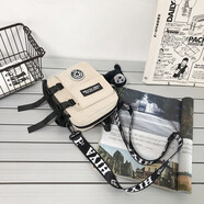 法德陸 男士斜挎包可放水杯茶杯便攜戶(hù)外手機小挎包夏季新款單肩背包男生  sanyu1591ba色+猩猩