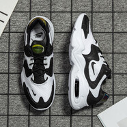 耐克（NIKE） 男鞋2025新款夏季休閑鞋AIR MAX氣墊網(wǎng)面透氣運動鞋跑步鞋 CK2943-100白色黑 42