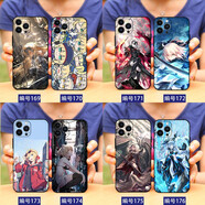 澤錫 紅米Note11/Note10/Note8Pro玻璃手機殼小米13/12/11磨砂軟套MIX4 fate動(dòng)漫saber-吾王貞德-二次元fgo卡通 磨砂軟硅膠定制-下單型號圖案留言客服