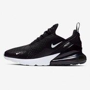 耐克（NIKE）  Air Max 270 經(jīng)典款男士時(shí)尚大氣墊緩震舒適休閑運(yùn)動(dòng)跑步鞋 AH8050-002 黑白 標(biāo)準(zhǔn)39碼/US6.5