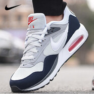 耐克（NIKE）男鞋秋冬季新款運動(dòng)鞋Air Max氣墊鞋子學(xué)生緩震休閑鞋透氣跑步鞋 511416-010/灰白藍/商家力薦 42