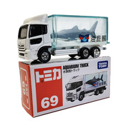 TOMY多美卡合金車(chē)模型小汽車(chē)玩具男孩TOMICA跑車(chē)蘭博基尼 180號 孔雀藍69號鯊魚(yú)運輸車(chē)746829