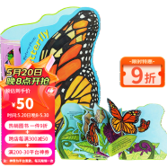 英文原版 Metamorphoses Butterfly 自然百科STEM科普精装立体书