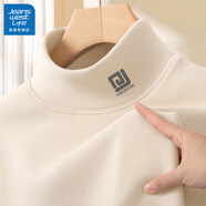 JEANSWEST LIFE真維斯半高領(lǐng)打底衫男款2025新款秋冬T恤男保暖寬松德絨男生上衣