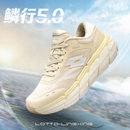樂途（LOTTO）碳板男跑鞋半掌2024秋季新款運(yùn)動(dòng)鞋戶外休閑減震回彈網(wǎng)面透氣鞋 流沙米1208[女] 38