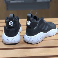 阿迪達斯（adidas）男鞋運動(dòng)鞋2025夏季新款羅斯D Rose戶(hù)外實(shí)戰訓練緩震籃球鞋 FX7123黑白 42.5 (265mm)