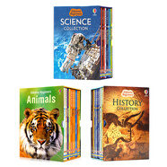 Usborne Beginners 英文原版 尤斯伯恩初學(xué)者系列合集 Animals History Science Nature Coral Reefs Antarctica 尤斯伯恩初學(xué)者系列3盒