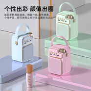 宇時代K歌藍牙無線音箱E-4050家庭迷你女生便攜戶外手提小孩子唱歌音響 顏色隨機