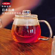 Kinto玻璃杯茶杯日本品牌透明耐熱水杯辦公室泡茶杯一體式過濾茶壺 【玻璃過濾】茶壺500ml