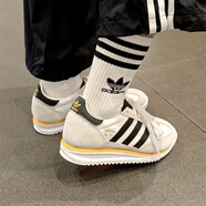 阿迪達斯（adidas）三葉草男鞋女鞋2025夏季新款SL 72 RS復(fù)古T頭鞋德訓(xùn)鞋運動休閑鞋 IH4823元祖灰白 37 (230mm)