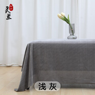 靈蘭中厚金絲絨布料 會(huì )議桌布 絨布婚禮背景布 窗簾布地攤布 250g/m 054#淺灰