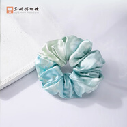 蘇州博物館太湖雪真絲發(fā)圈 氣質(zhì)頭繩大腸發(fā)圈實用生日禮物送媽媽禮物送女生 曉荷微漾真絲發(fā)圈