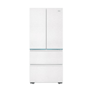 海爾（Haier）GX485L超薄零嵌入式全空間保鮮法式多門(mén)四開(kāi)門(mén)干濕分儲EPP凈味除菌前置散熱風(fēng)冷無(wú)霜家用電冰箱 BCD-485WGHFD1BWLU1