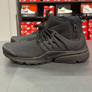 耐克（NIKE）男鞋休閑鞋春秋新款運動(dòng)鞋AirPresto中幫跑步鞋 DC8751-003黑色 44