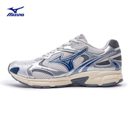 美津濃（MIZUNO）SPEED 2K新款經(jīng)典慢跑鞋輕量緩震透氣鞋面運動跑步鞋 【SPEED 2K】銀灰色/深海藍 40.5 建議拍小半碼