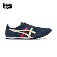 Onitsuka Tiger鬼塚虎運動休閑鞋男女運動輕便透氣慢跑鞋MACHU RACER 海軍藍/乳白 41.5