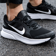 耐克（NIKE）2025款男鞋 官方艦店跑步鞋秋季路跑鞋運動鞋黑武士休閑鞋慢跑鞋 Run Swift 2/黑白 44 280/10
