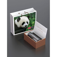 思寶（SIBAO）思寶藍(lán)天雙層玻璃杯商務(wù)辦公禮品便攜透明泡茶水杯 藍(lán)天雙層玻璃辦公杯帶手3ml