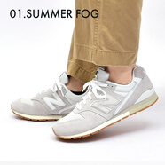 NEW BALANCE 新百倫 CM996系列 男士女士運(yùn)動(dòng)鞋 男女同款復(fù)古 休閑鞋 CM996RE2 夏霧色 US8.5(26.5cm)