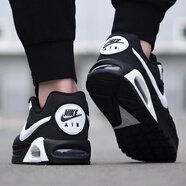 耐克（NIKE）男鞋秋季新款運(yùn)動鞋AIR MAX氣墊緩震透氣跑步鞋休閑鞋511416-400 580518-011/AIR MAX氣墊/黑武士 41