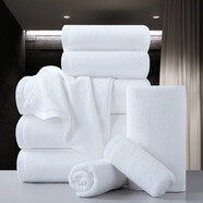 韓綿時(shí)代酒店賓館白色純棉浴巾加大吸水耐用定制logo剌繡洗浴美容會(huì )所專(zhuān)用 400g 加密進(jìn)口棉70*140