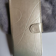 瑞桓柏HUWDI2024旗艦手機K70Pro 天璣9300手機套BA202309保護殼翻蓋皮套 金色皮套 其他