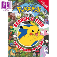 Pokemon Search and Find Adventures in Galar 寶可夢(mèng)找找看 1 英文原版 進(jìn)口圖書(shū) 兒童繪本 故事圖畫(huà)書(shū) 卡通