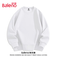 班尼路（Baleno）寬松圓領(lǐng)衛衣男早秋潮流oversize大碼上衣男士休閑百搭純色外套