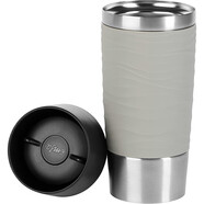 愛(ài)慕莎（EMSA）德國進(jìn)口  不銹鋼波浪保溫杯旅行杯 灰色 360ml