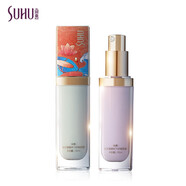 尚惠（SUHU）魚子醬精華飛紗隔離霜30ml隔離遮瑕控油隱形毛孔打底保濕女 02#淡綠色