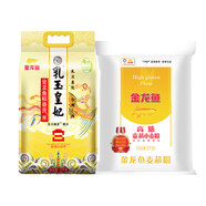 金龍魚高筋麥芯小麥粉 10斤+金龍魚乳玉皇妃稻香貢米10斤