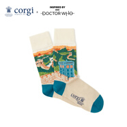 CORGI柯基DOCTOR WHO聯(lián)名條紋襪情侶棉女春季中筒襪男送男友情人節(jié)禮物 jade 男款39-43