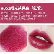 迪奧（Dior）顯白口紅小樣1.4g烈焰藍金滋潤啞光999/888/772/520 紅管851#漿果色 口紅