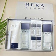赫拉（HOLA）男士水乳套裝清爽保濕控油赫拉護膚送禮男生套盒 白色3件套盒(無(wú)手提袋)