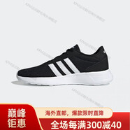 阿迪達斯 （adidas）男女鞋NEO LITE RACER緩震透氣網(wǎng)面休閑跑步鞋 AW3837海外直郵 EH1323 38