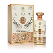 茅鄉(xiāng)珍釀貴州茅臺(tái)集團(tuán)53度醬香型白酒 53度 500mL 1瓶 單瓶象牙白