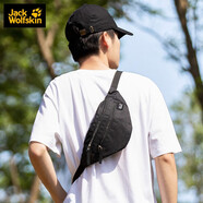 Jack Wolfskin狼爪腰包男女通用春季新品戶外運動休閑情侶款單肩斜挎包8006721 8006721-6000 J