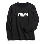 戰楓10XL9X8X7特大碼長(cháng)袖T恤男打底衫寬松胖子加肥加大特大碼300斤棉 9932黑色 9XL 建議280-300斤左右