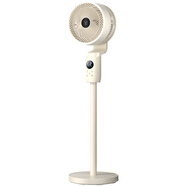 西屋（Westinghouse）022空氣循環(huán)扇家用電風(fēng)扇大風(fēng)量落地扇靜音低噪電扇臺立兩用風(fēng)扇負(fù)離子凈化換氣扇 奶白色022語音款