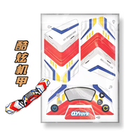奇藝【新品】智能計時(shí)器v2 貼紙 職業(yè)比賽秒表魔方飛疊杯成績(jì)記錄競速 貼紙（酷炫機甲）