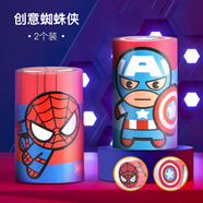 迪士尼（Disney）推拉橡皮擦 小學(xué)生不留痕創(chuàng  )意卡通可愛(ài)橡皮 素描美術(shù)繪畫(huà)橡皮擦 漫威2個(gè)裝E0104A