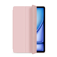 zoyu iPad Air7保護套11英寸2025新款13英寸M3芯片適用蘋果Air6平板電腦2024三折air5保護殼全包 嬰兒粉【送鋼化膜套餐】 2025/2024款Air7/6【11英寸】