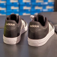阿迪達斯 （adidas）休閑鞋男鞋女鞋2025新款夏季運動鞋neo Entrap撞色學生低幫板鞋 DB0161黑色 42.5