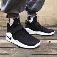 耐克（NIKE）休閑鞋男鞋秋冬新款運動(dòng)鞋Kwazi回到未來(lái)簡(jiǎn)版跑步鞋844839-002 844839-002黑色 39