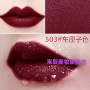 LANYI   奧· 迪口紅不脫色不掉色不沾杯不脫色豆沙色同款雨衣啞光 503#車?yán)遄由?
                                         title=