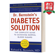 Dr. Bernstein's Diabetes Solution 英文原版 理查德·伯恩斯坦的糖尿病方案全解 英文版 進口英語原版書籍